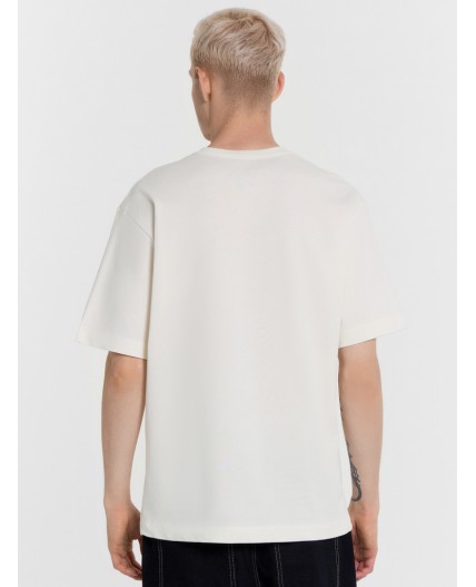 Футболка св.молочный +печать