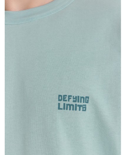 Футболка эффект деграде +печать