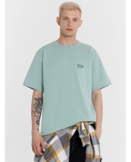 Футболка эффект деграде +печать