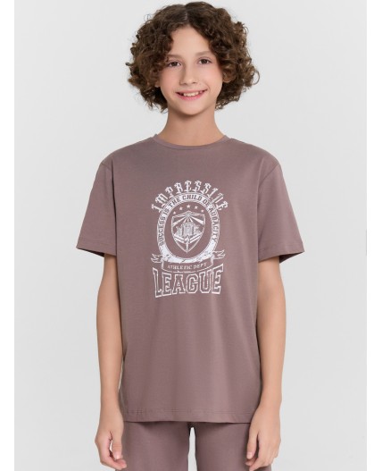 Комплект коричневый +печать