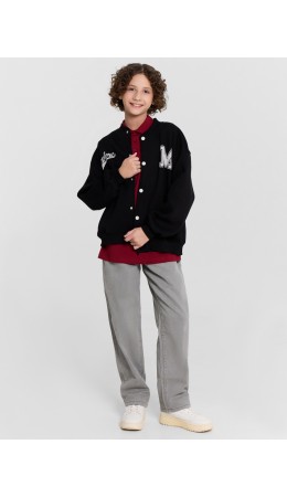 Джинсы светло -серый