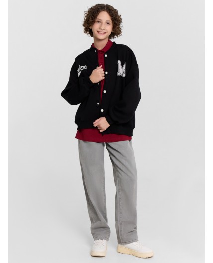 Джинсы светло -серый