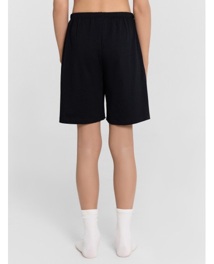 Пижама голубая дымка +черный +печать