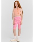 Шорты розовые разводы +голубое небо