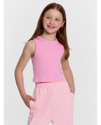 Топ розовый