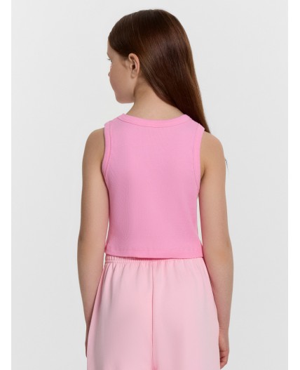 Топ розовый