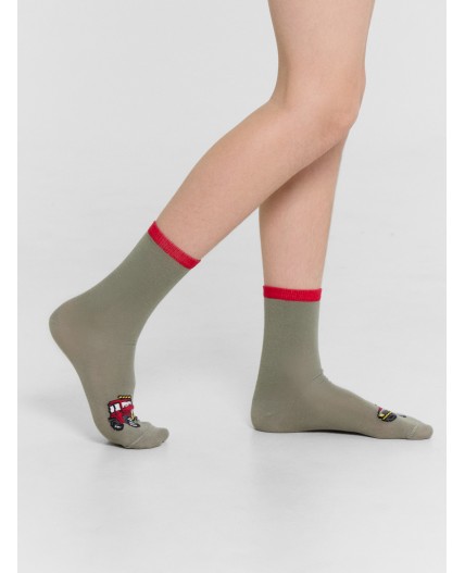Носки оливка