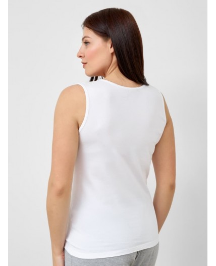 Майка белый