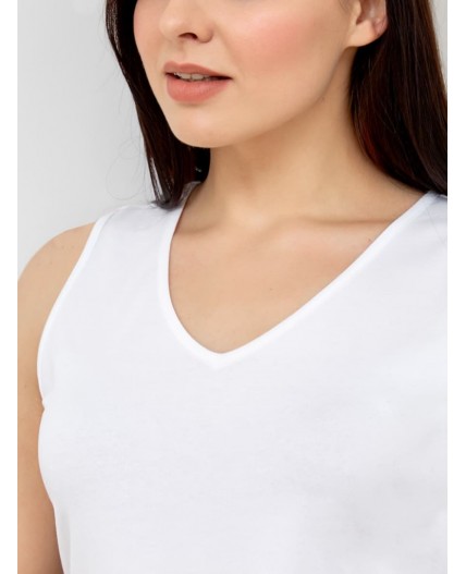 Майка белый