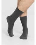 Носки т.серый меланж