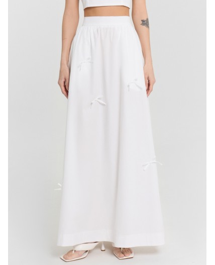 Юбка белый
