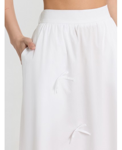 Юбка белый