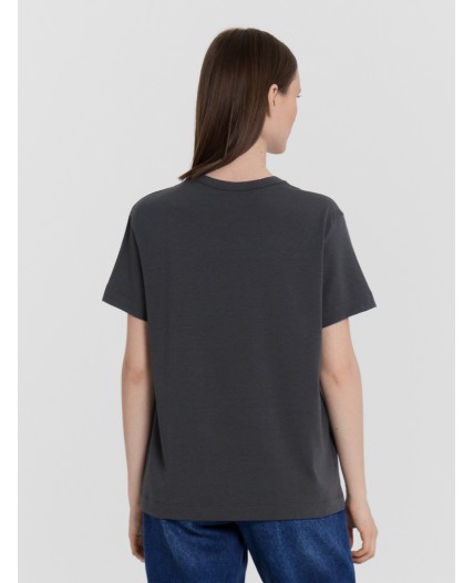 Футболка черно -синий