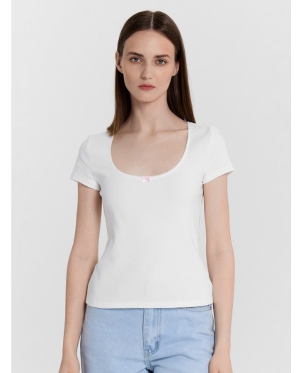 Джемпер белый