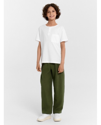 Брюки оливин