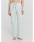 Брюки сердечки на св.мяте