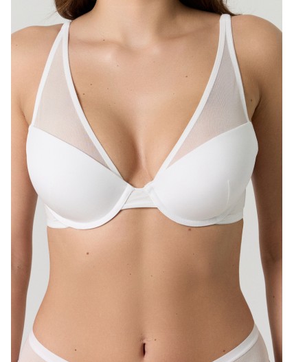 Бюстгальтер белый1