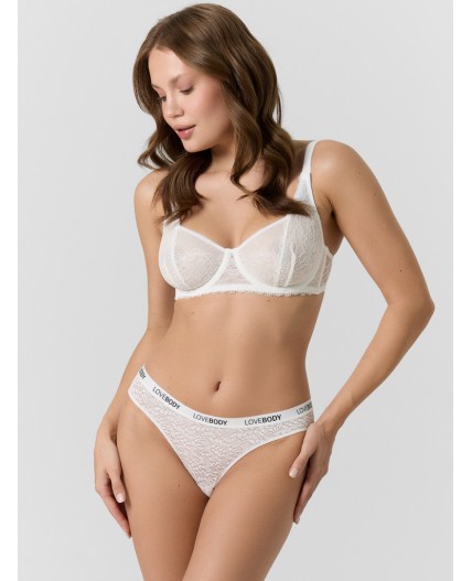 Бюстгальтер белый