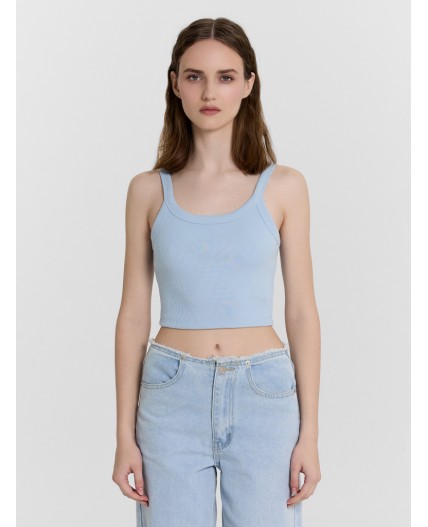 Топ голубой-3