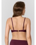 Бюстгальтер винный