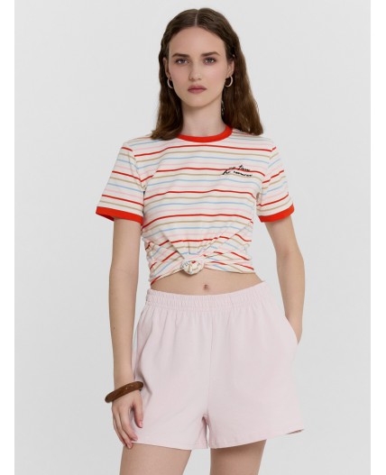 Шорты розовый лед