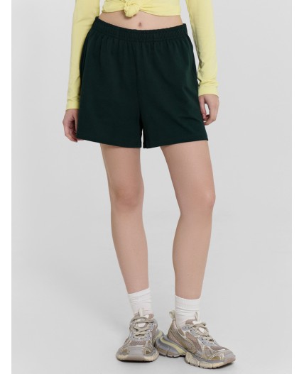 Шорты пыльная зелень