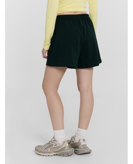 Шорты пыльная зелень