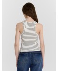 Топ полоска на молочном