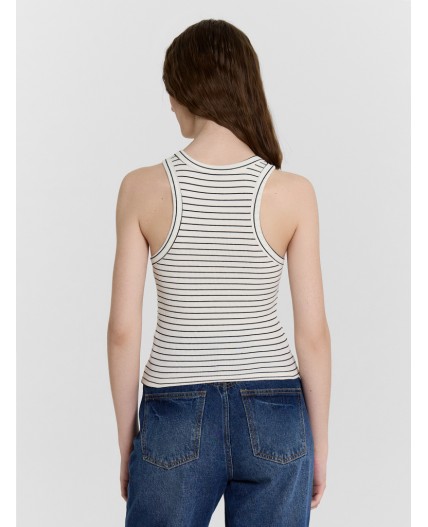 Топ полоска на молочном