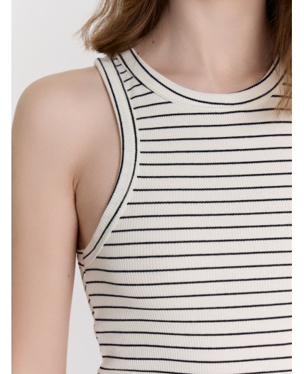 Топ полоска на молочном
