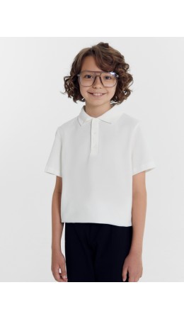 Поло белый
