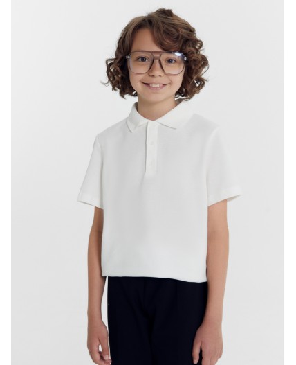 Поло белый
