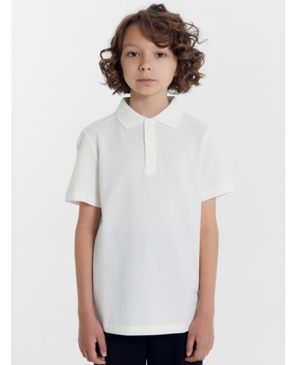 Поло белый