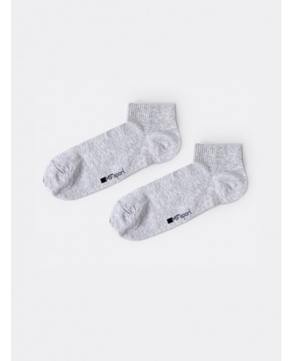 Носки св.серый меланж