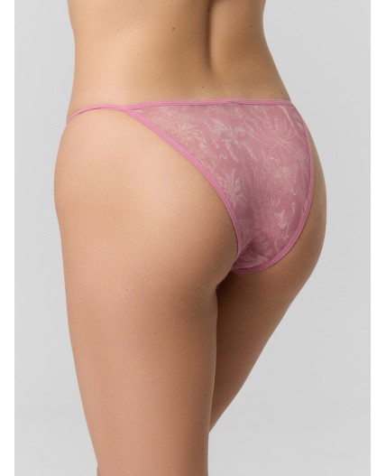 Трусы веточки на розовом