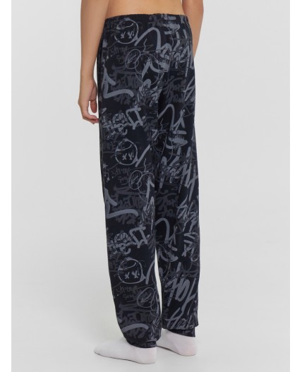 Комплект бежевый +граффити на черном