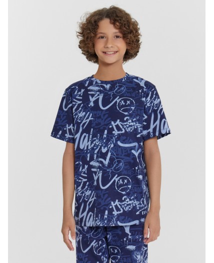 Комплект граффити на т.синем