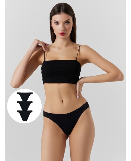 Трусы черный