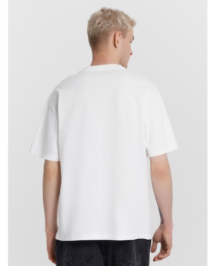 Футболка белый +печать