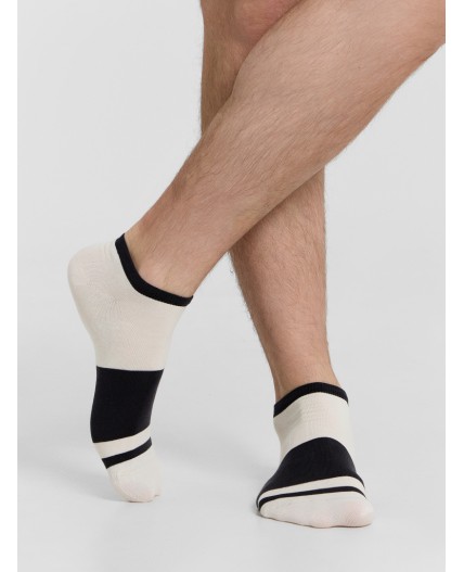 Носки молочный /графитовый