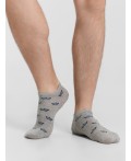 Носки серый меланж