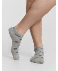 Носки серый меланж