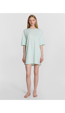 Туника сердечки на св.мяте