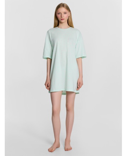 Туника сердечки на св.мяте