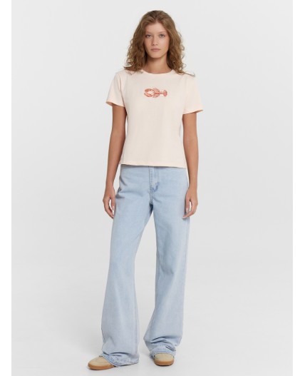 Футболка нежно -розовый