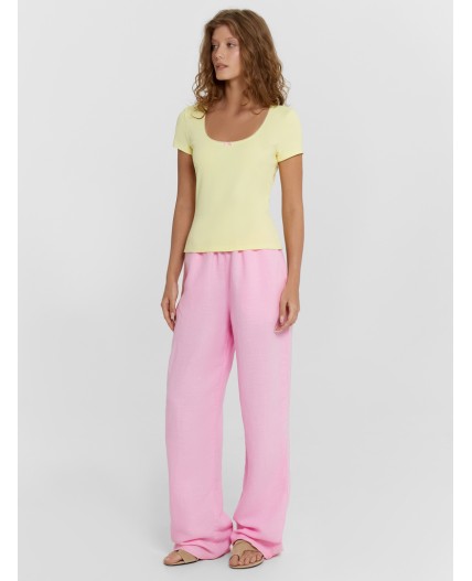 Джемпер лимонный