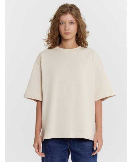 Футболка экрю