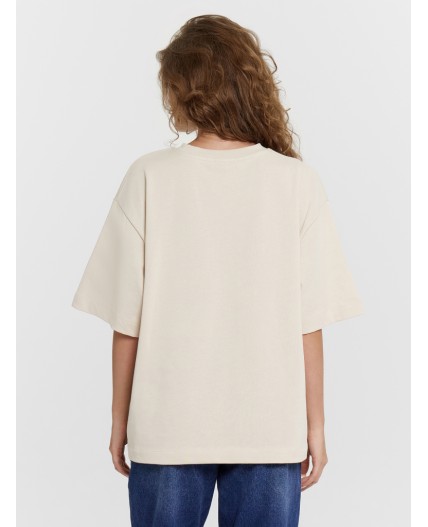 Футболка экрю