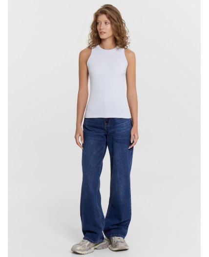 Топ голубой