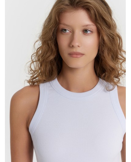 Топ голубой